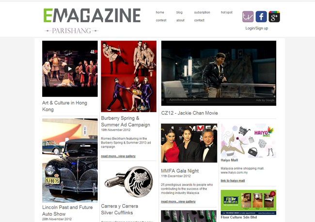 5 tendances de web design à connaître Un site Wix inspiré du style Pinterest